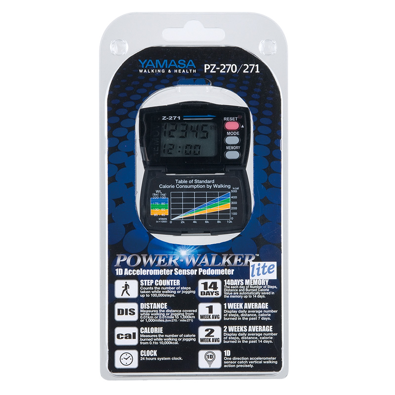 YAMAX | Pedometer | POWER WALKER series | POWER WALKER lite YAMAX | Pedometer | POWER WALKER series | POWER WALKER lite